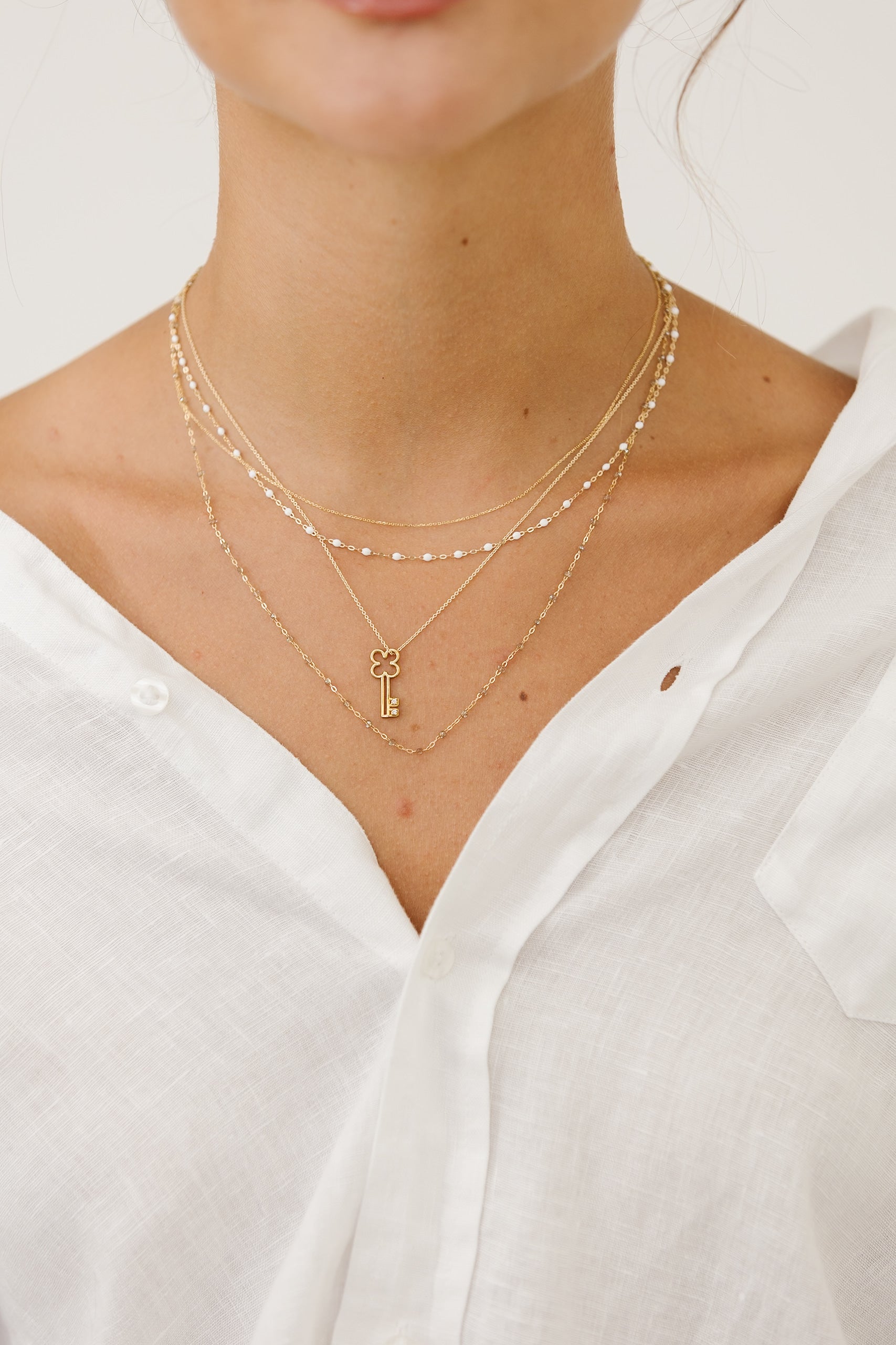 Gigi Clozeau Classic Gigi Necklace Sparkle | Shop Tula – Tula Boutique