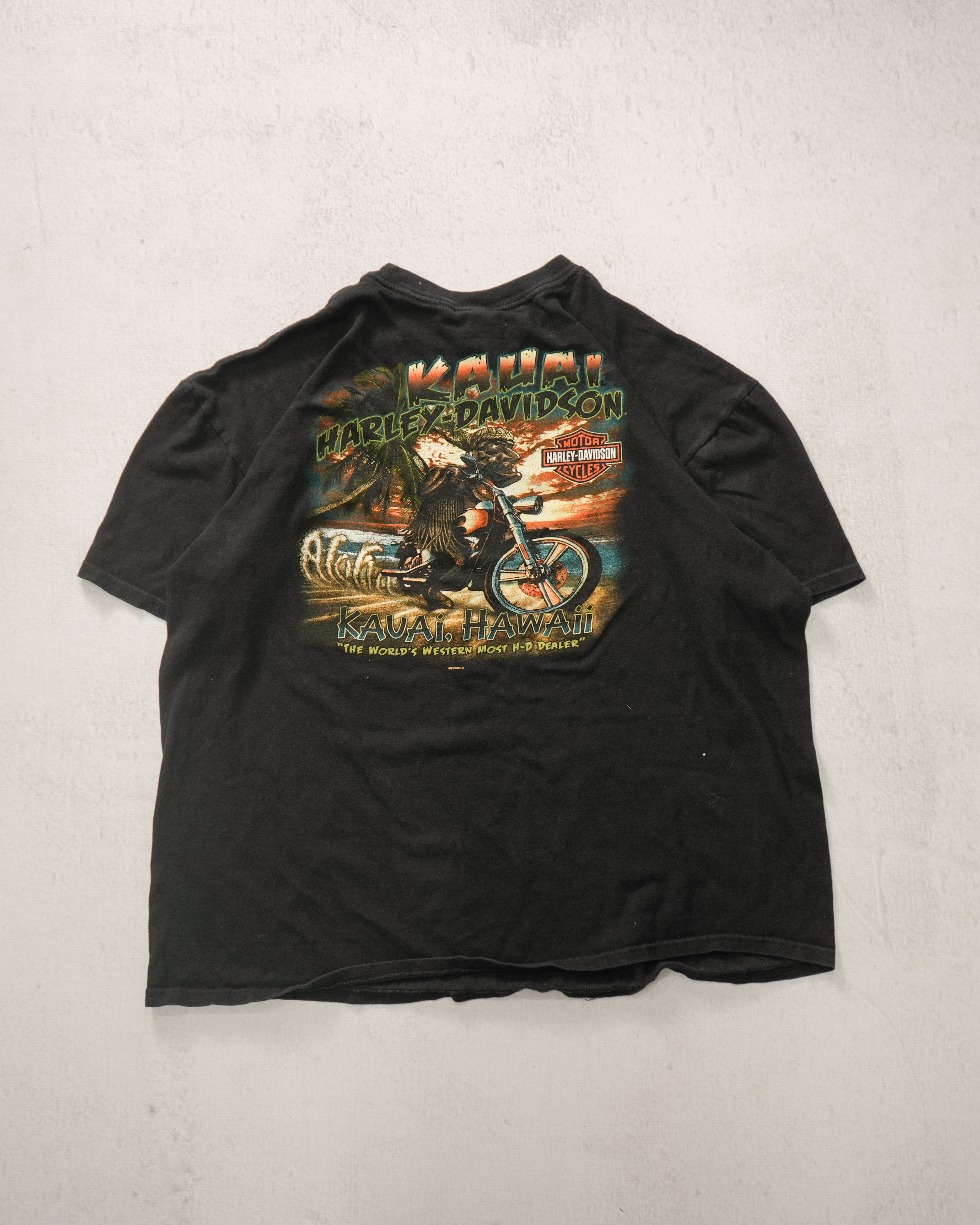 00s Harley Davidson Hawaii T-Shirt - Men's XL