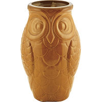 陶器傘立て フクロウグリーン | シャディギフトモール