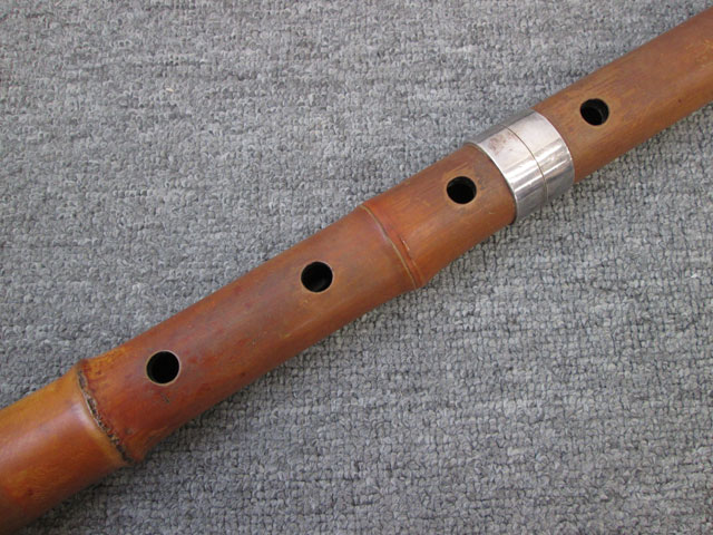 尺八 一尺五寸管 F管 晏弘銘 琴古流 尺八 一尺五寸管 F管 晏弘銘 琴