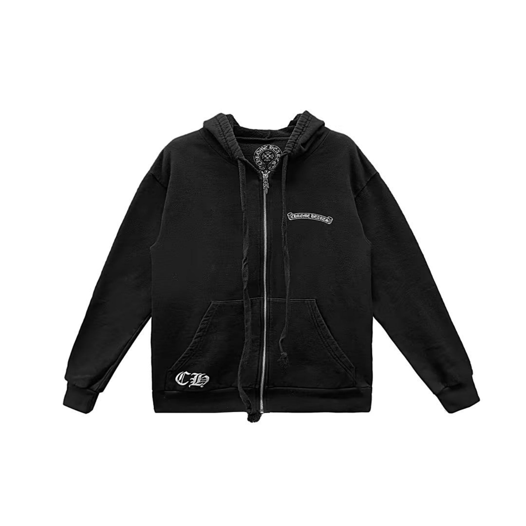 Chrome Hearts Vine Dagger Logo Zip Up Hoodie - SRM – SHENGLI ROAD