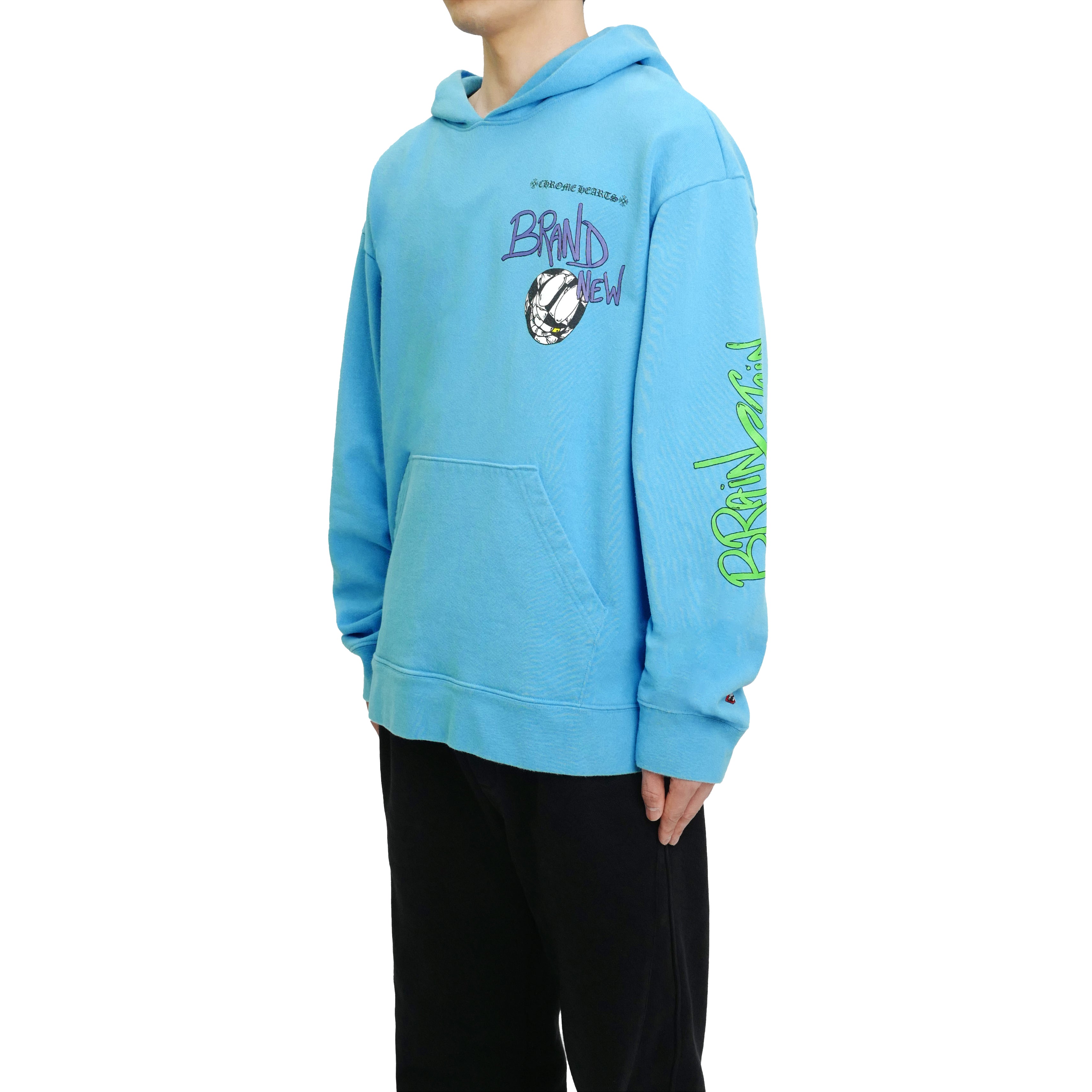 クロムハーツ SHENGLI ROAD MARKET マティーボーイ ブルー パーカー