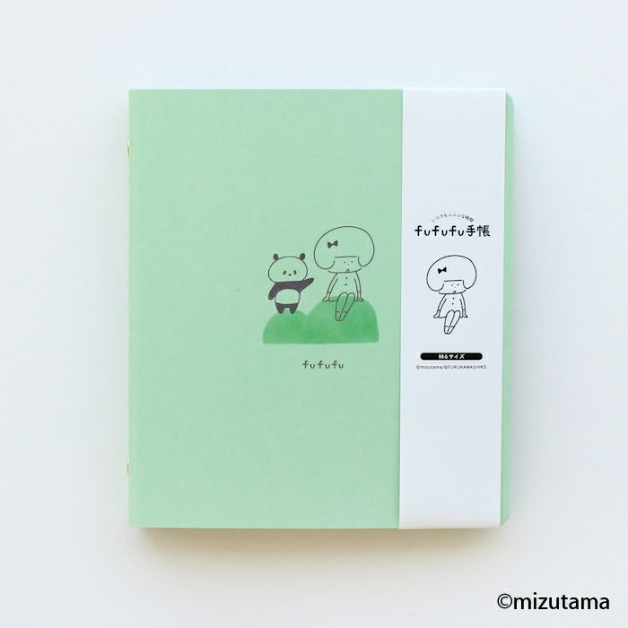 fufufu手帳 ﾊﾞｲﾝﾀﾞｰM5ｽｸｴｱ kokoromoyou わいわい | 古川紙工公式