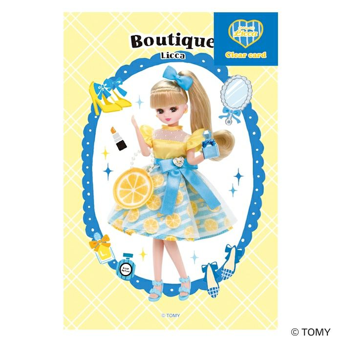 ｸﾘｱｶｰﾄﾞ ﾌﾞﾃｨｯｸ ﾘｶちゃん | 古川紙工公式オンラインショップ