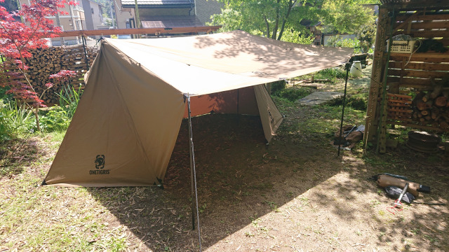 庭キャンプ】ロックシールドTC「サイズ感から注意ポイントまで」徹底