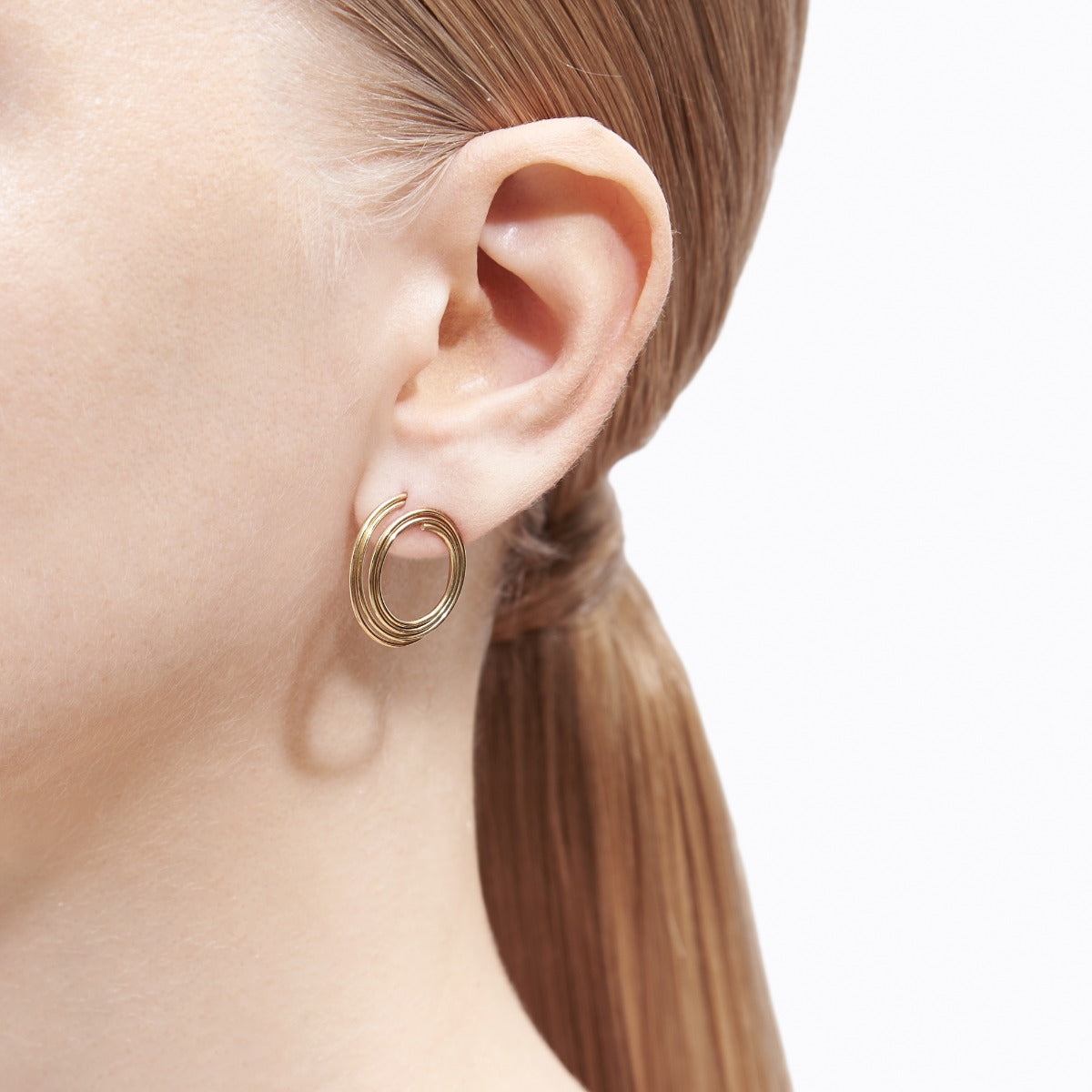 Flat Hoop Pierce 01 - SHIHARA
