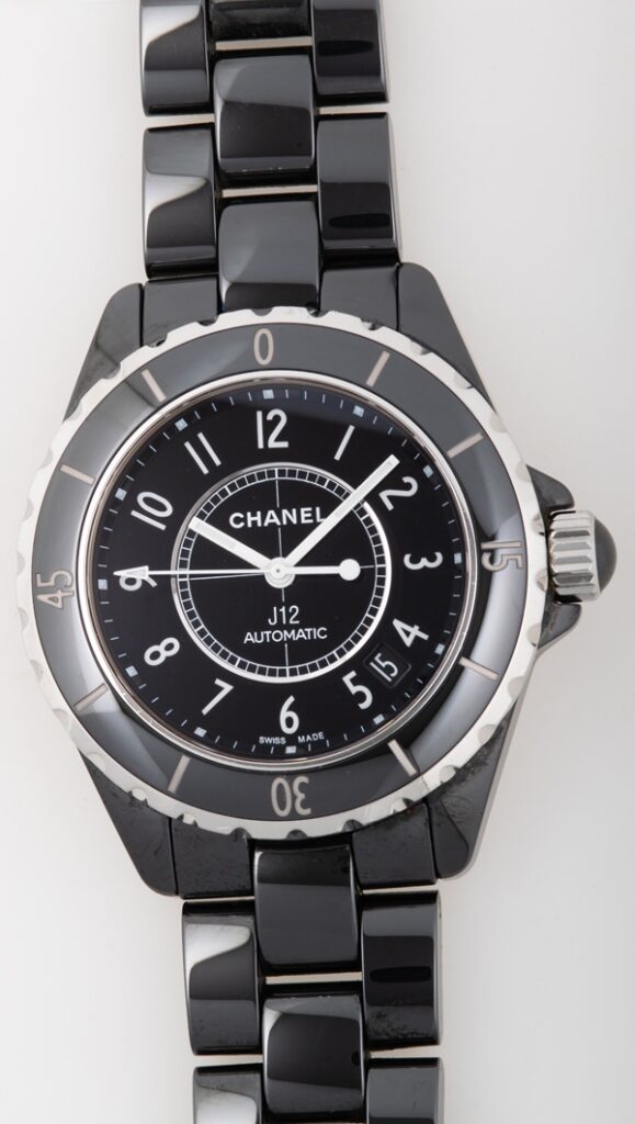 CHANEL J12 ブラックセラミック 腕時計 自動巻き 品番c22-87 | 島田質店