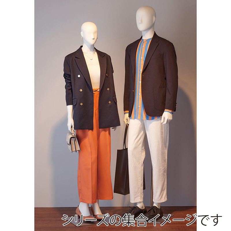 ストア・エキスプレス 全身腰受けリアルマネキン 紳士 61-810-49-2 1台
