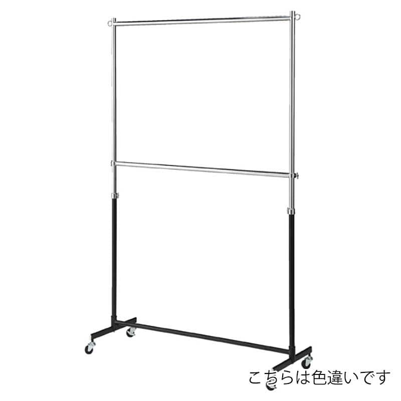 ストア・エキスプレス 重量用2段ハンガーラック スタンダードタイプ 白