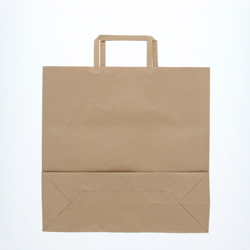 HEIKO 紙袋 H25チャームバッグ 3才(平手) 未晒無地 50枚/袋 003262521