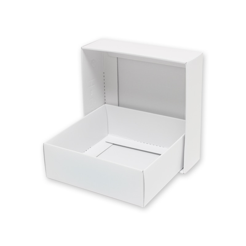 HEIKO 箱 白無地汎用ボックス H-69 10枚/袋 006836900 包装用品・店舗