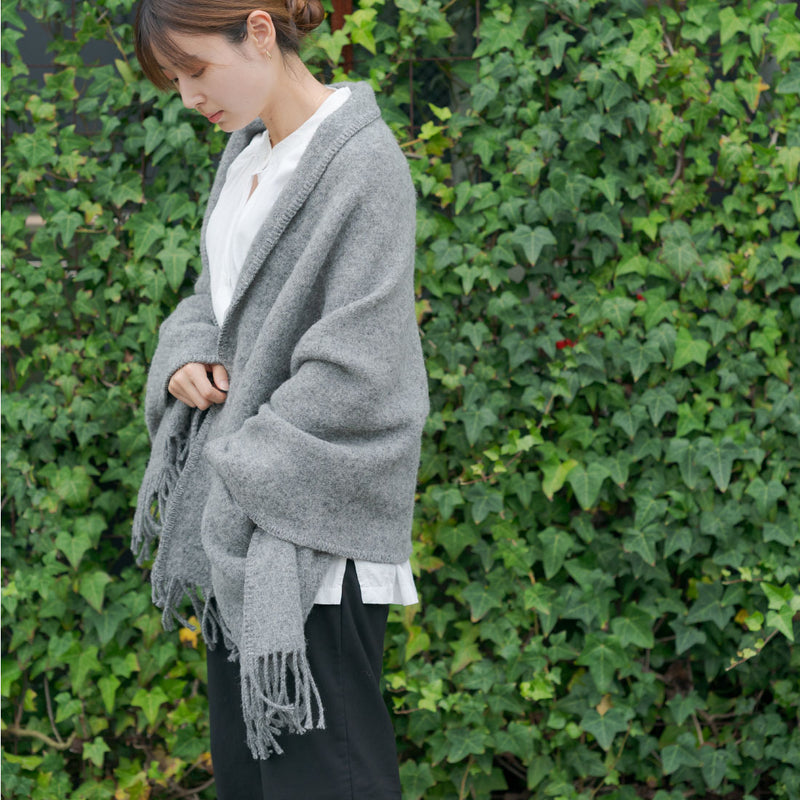 Lapuan Kankurit(ラプアンカンクリ) ポケットショール UNI グレー