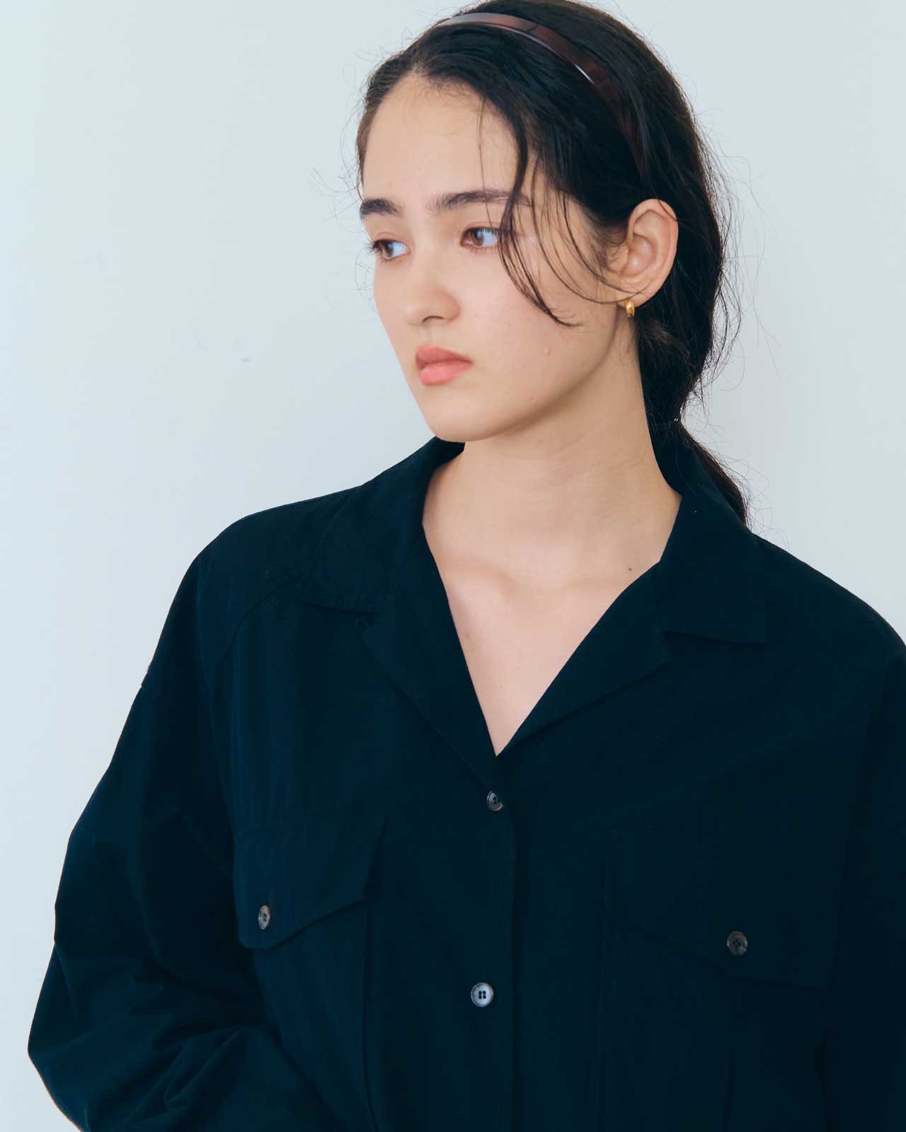 OPEN COLLAR SHIRT – Shinzone