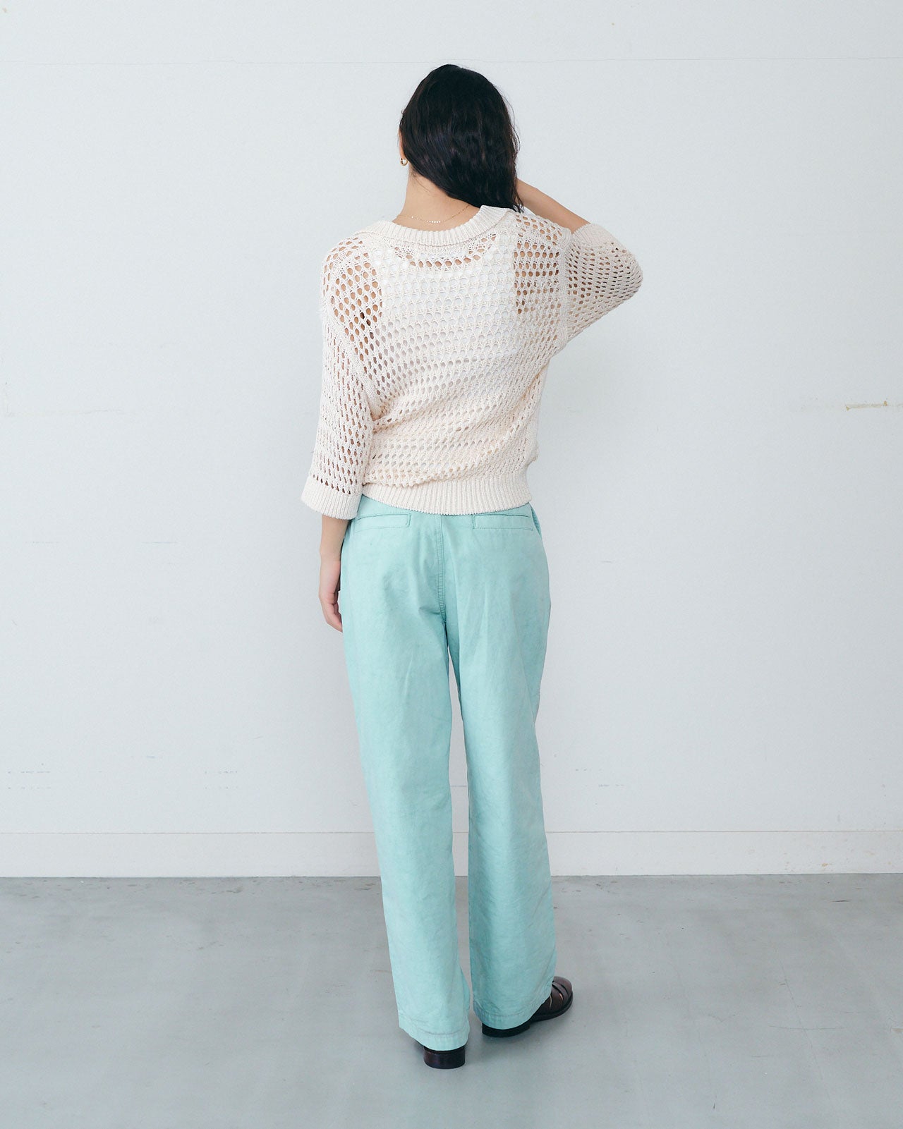 OPENWORK POLO KNIT – Shinzone