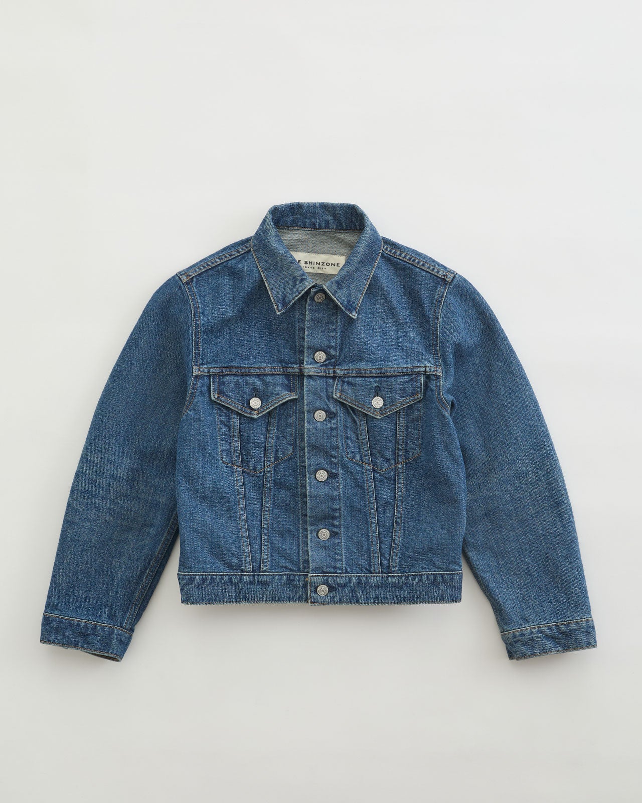 Shinzone（シンゾーン）】DENIM JACKET(BLUE) デニムジャケット Gジャン