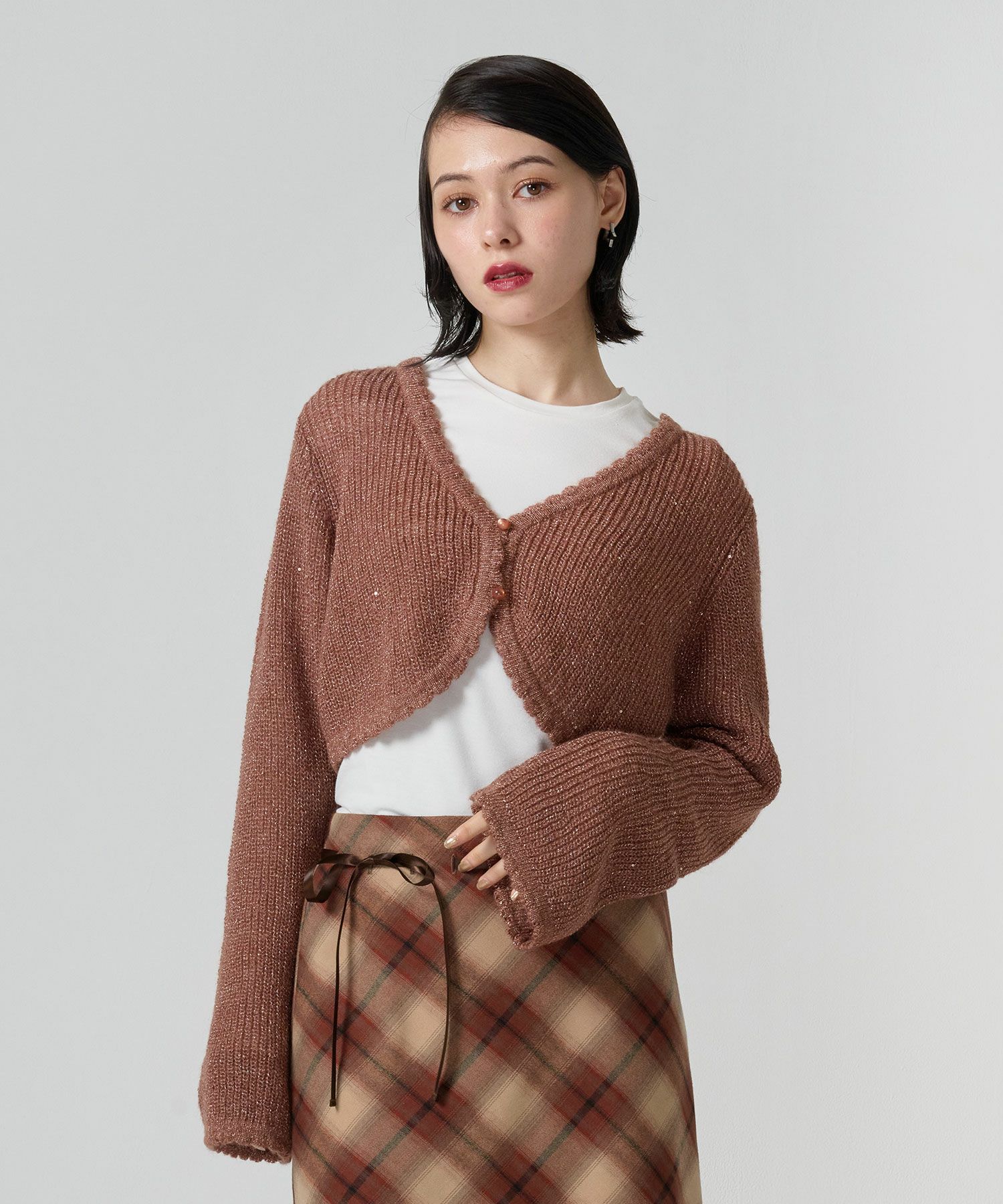 Special-Price-SALE エンブレム入り ロングスリーブカットソー TINA