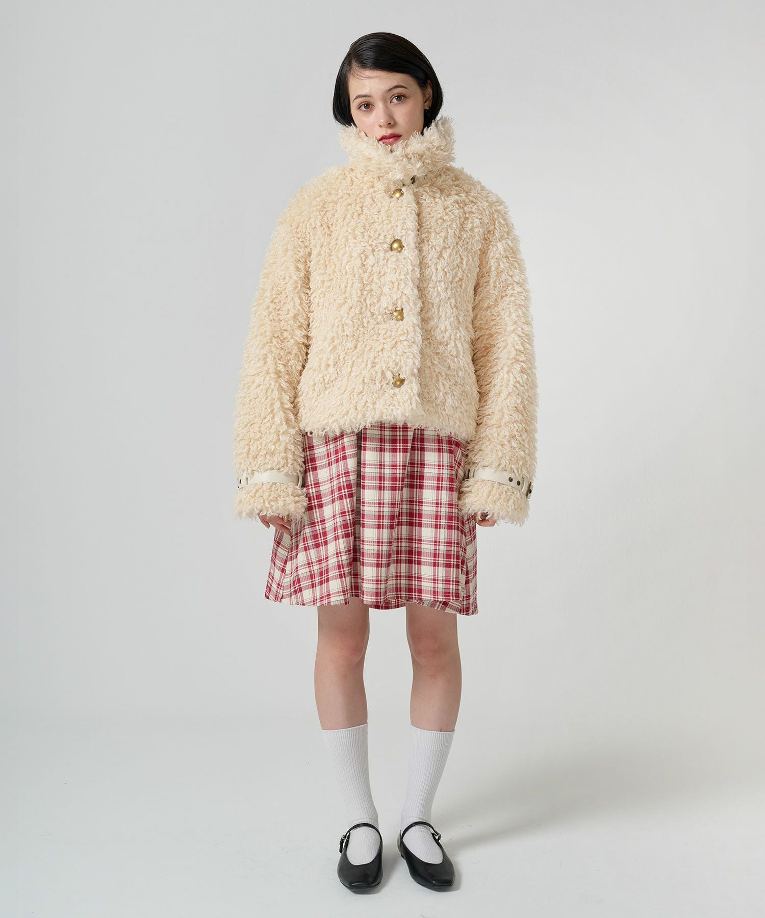 フェイクファー コート TINA：JOJUN 全2色｜tnj141-0949【2】 - コート