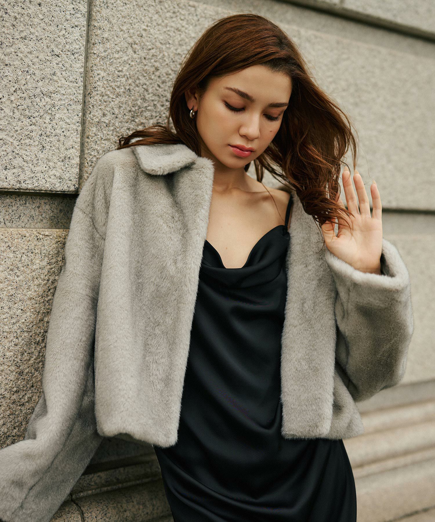 ミンク エコ ファー ジャケット KINO THE KEI 全3色｜ktk241-0126【6