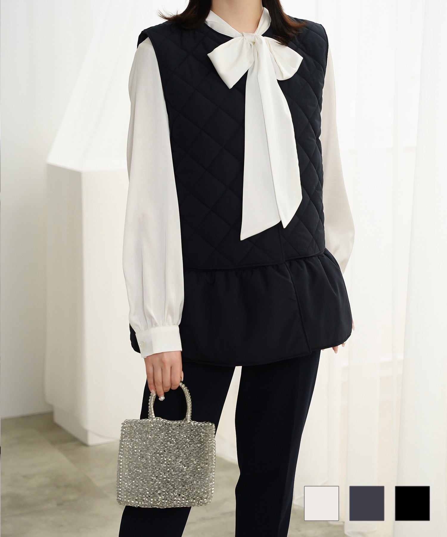 マルチway キルティング ジャケット HUIT 全3色｜hit241-0308【3