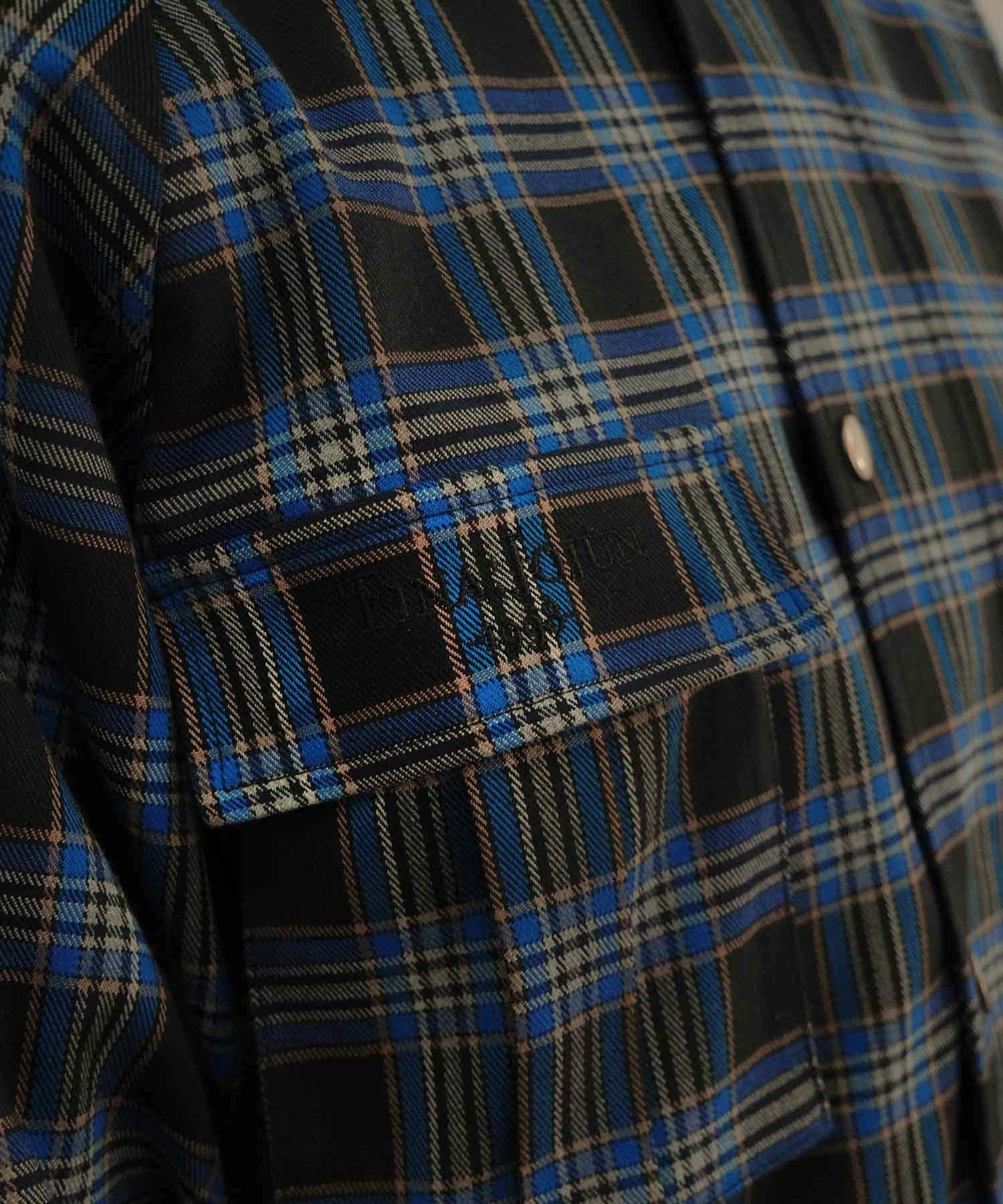 チェック柄 ハンティングジャケット TINA：JOJUN 全2色｜tnj211-0550