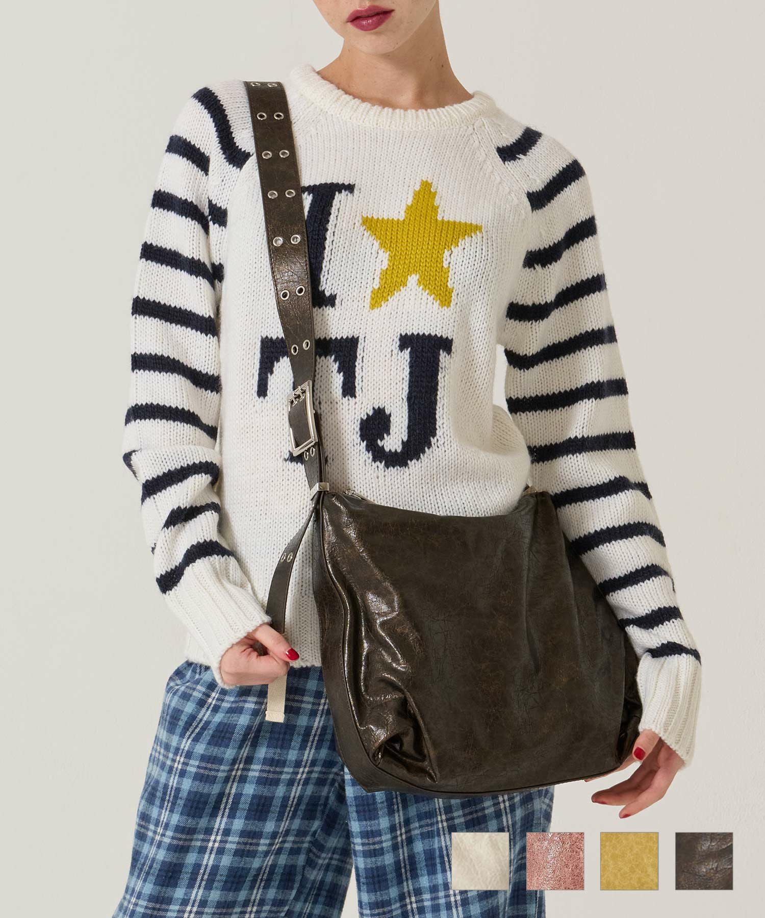 ダブル バックルバッグ TINA：JOJUN 全4色｜tnj932-0704【24