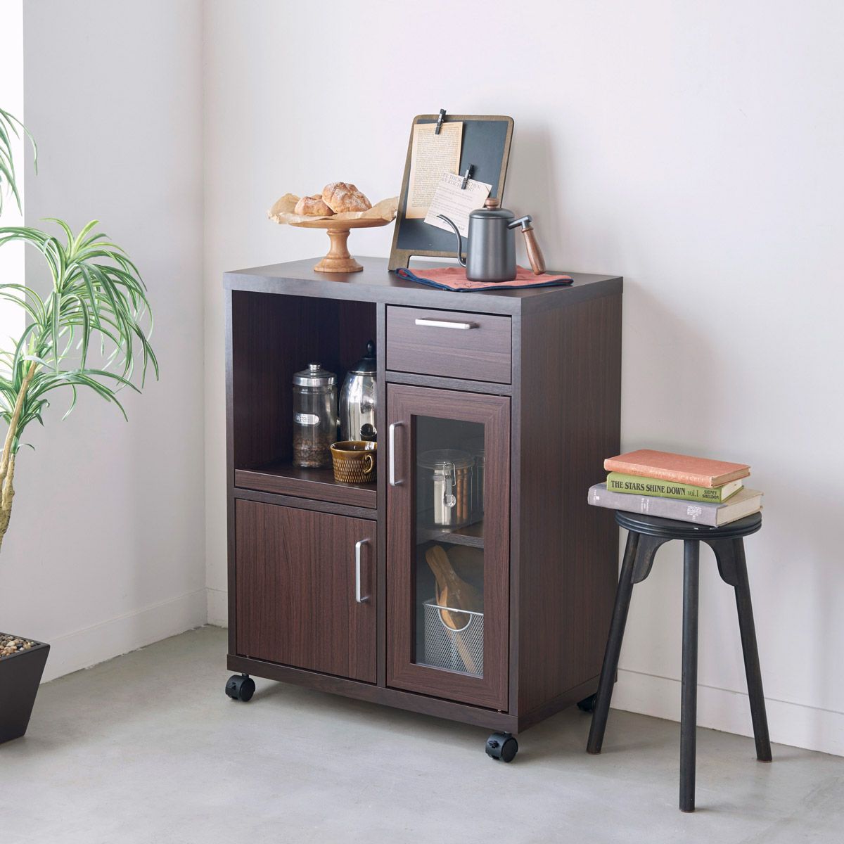 キッチン収納 ダークブラウン系 | 家具インテリア通販のSHIRAI STORE