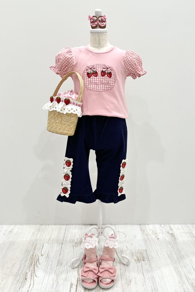 ♡New Arrival News♡復刻いちごバスケットプリントシリーズ発売の