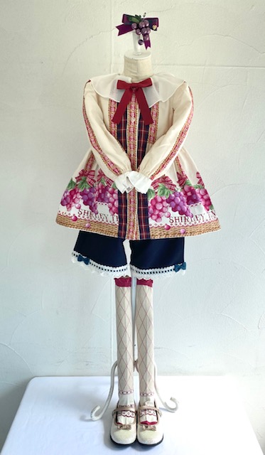 ♡New Arrival News♡ぶどうバスケットプリントシリーズ発売のお知らせ