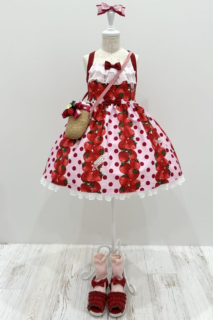 ♡New Arrival News♡ストロベリードットプリントシリーズ発売の