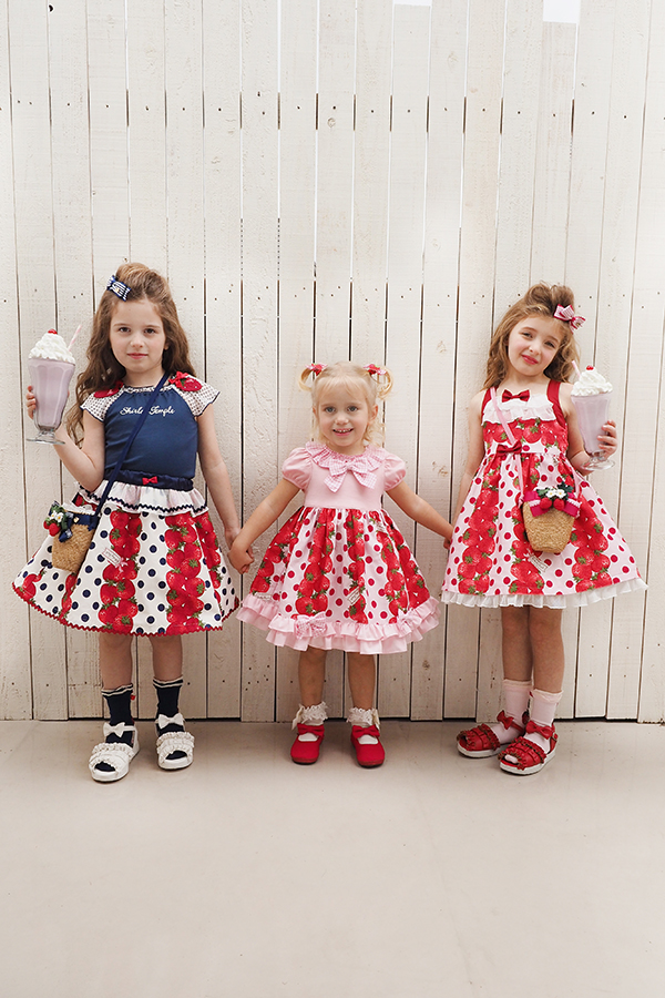 ♡New Arrival News♡ストロベリードットプリントシリーズ発売の