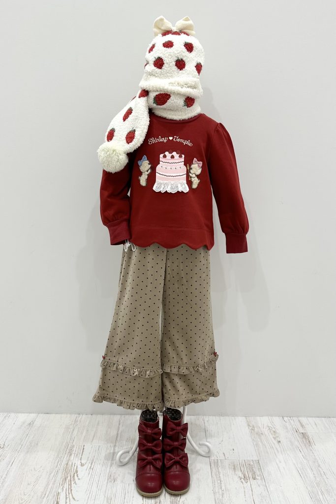 処分値段シャーリーテンプルくまワンピースカットソー2点セット 処分