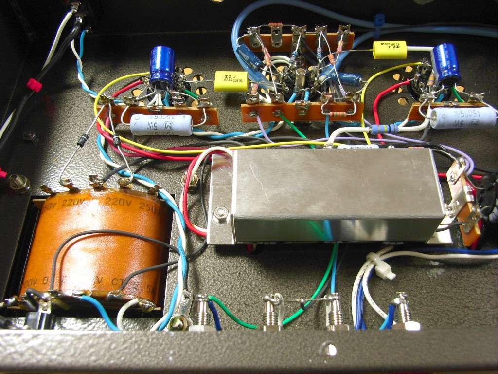 三栄無線6BQ5シングルアンプキットの製作