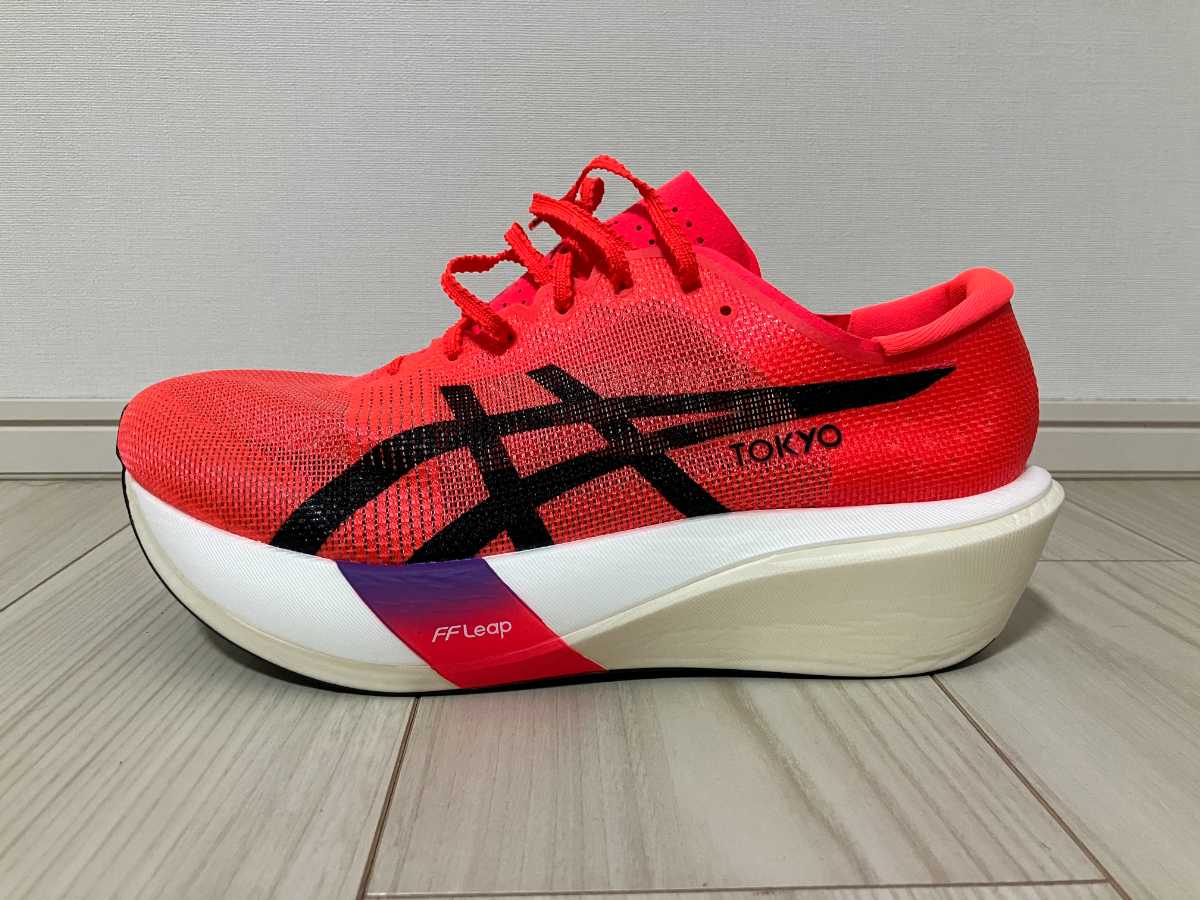 アシックス メタスピードエッジTOKYO(東京) レビュー】間違いなく