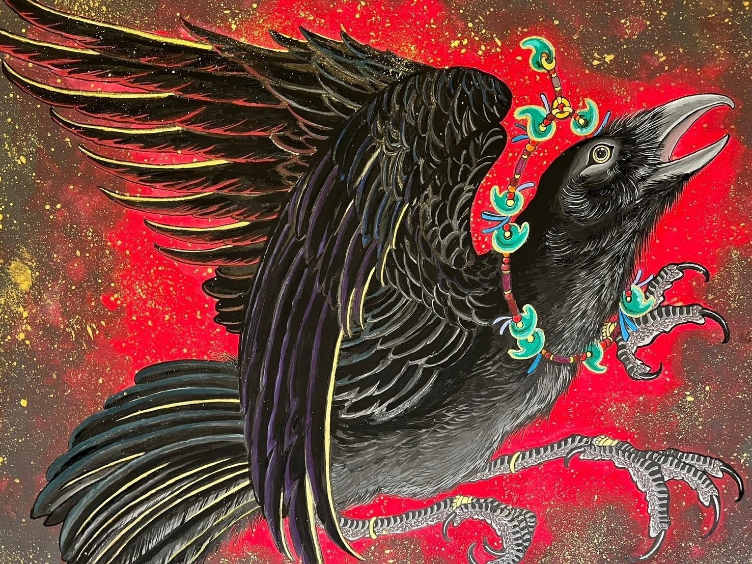 八咫烏 – The yata-garasu – – Shun Art