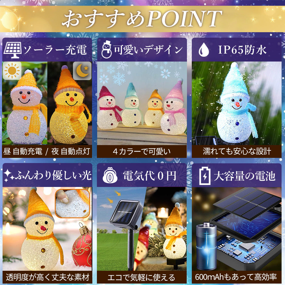 雪だるま イルミネーション A134 – 駿華堂 公式ショップ