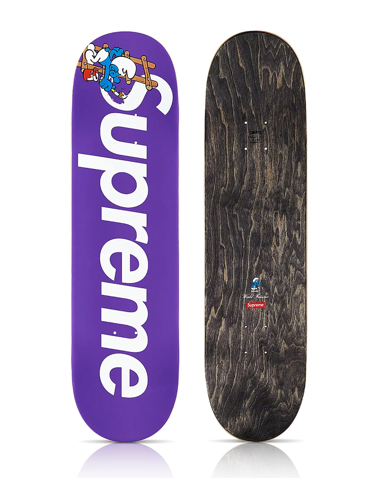 SUPREME 'The Smurfs' (2020) Triptych Skateboard Deck Set – Sk8 Of