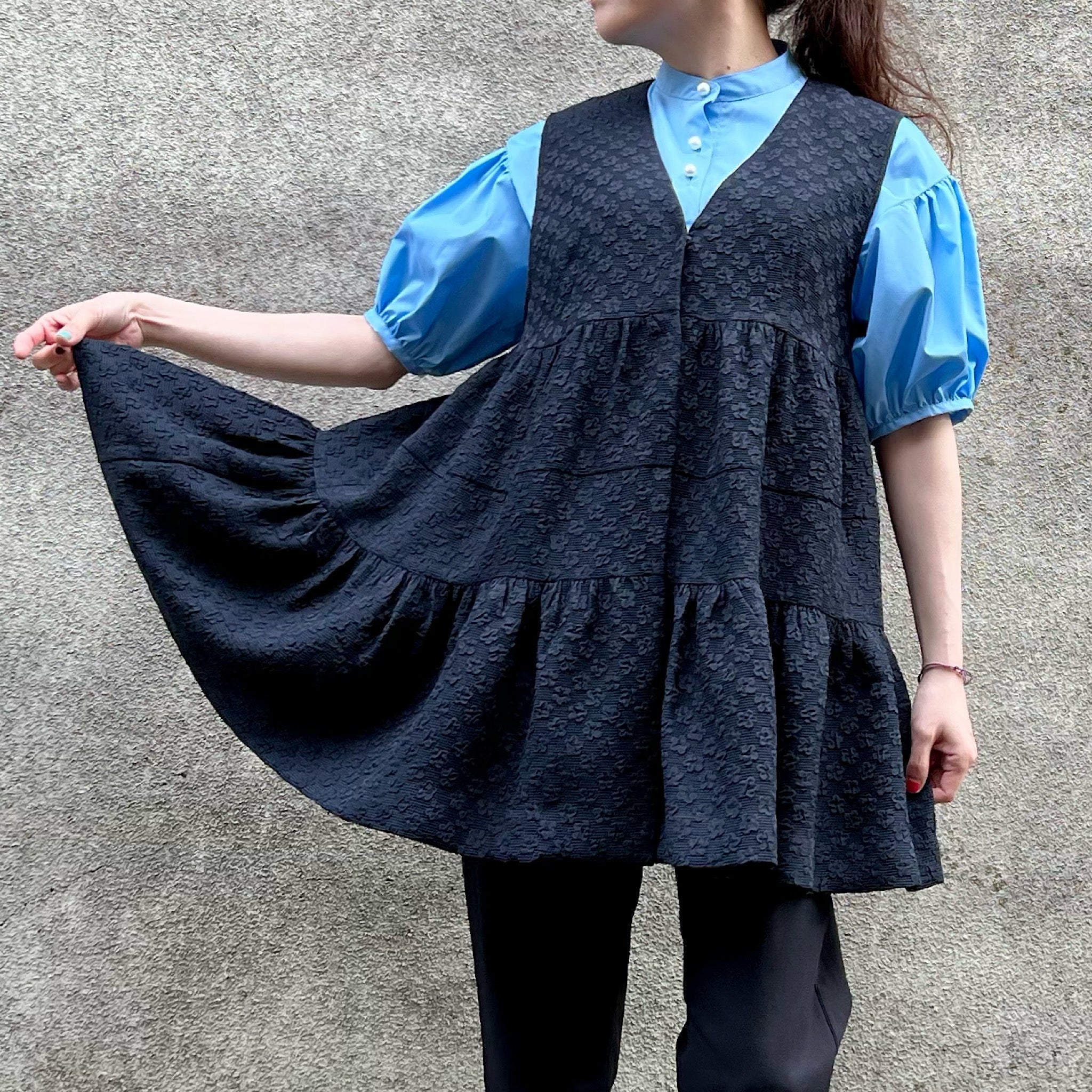 JQスマートティアードジレ[S232JV044] – SONO LIMITED STORE