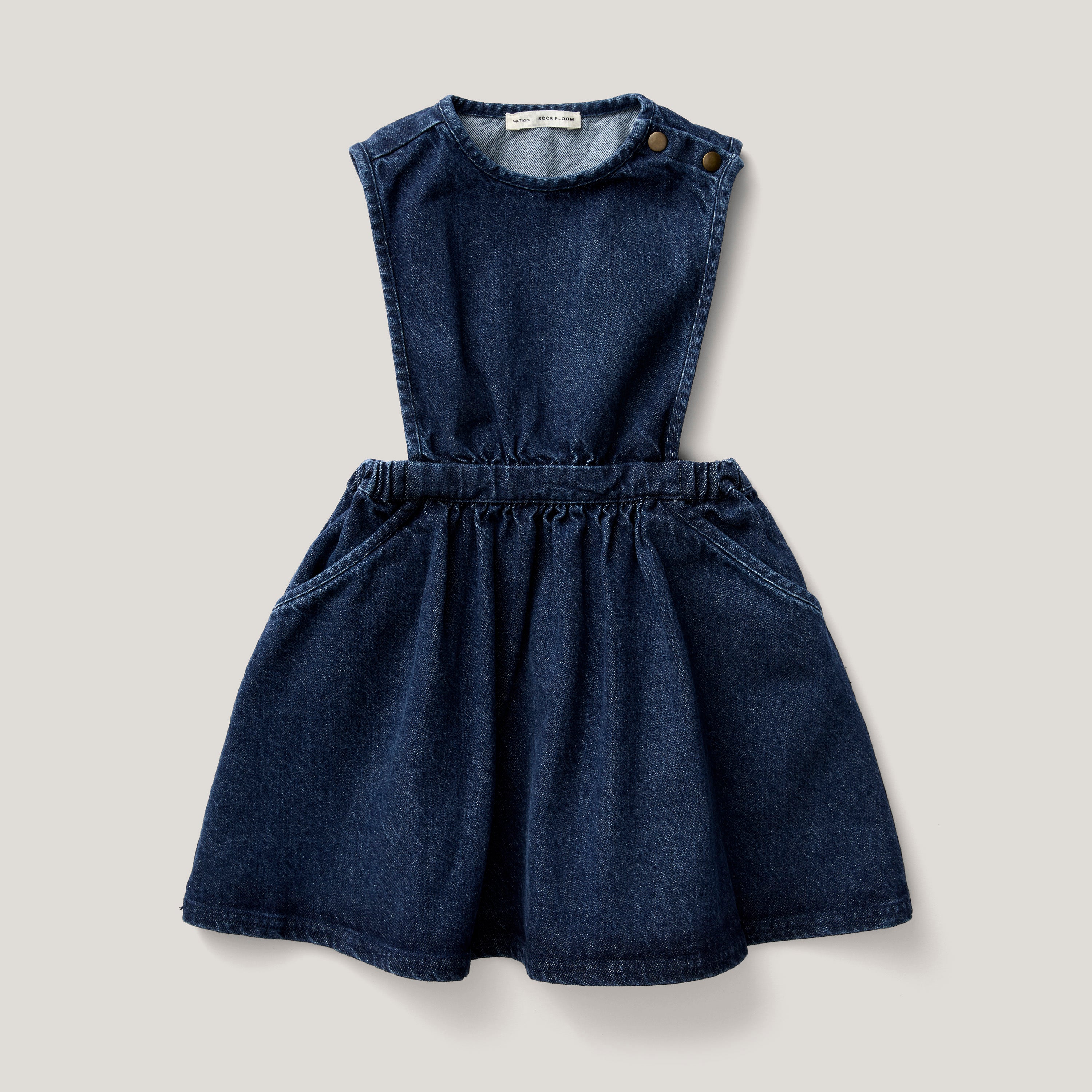 Tippi Pinafore, Eco Wash – Soor Ploom