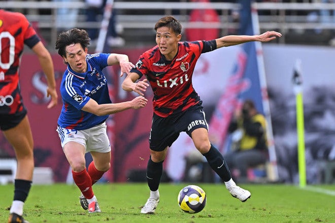 画像】セレモニーで歓喜の涙！中盤で体を張り続けた鹿島・三竿健斗