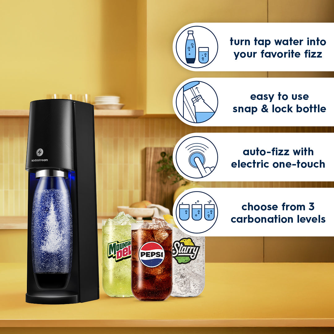 SodaStream E-Terra Electric Sparkling Water Maker