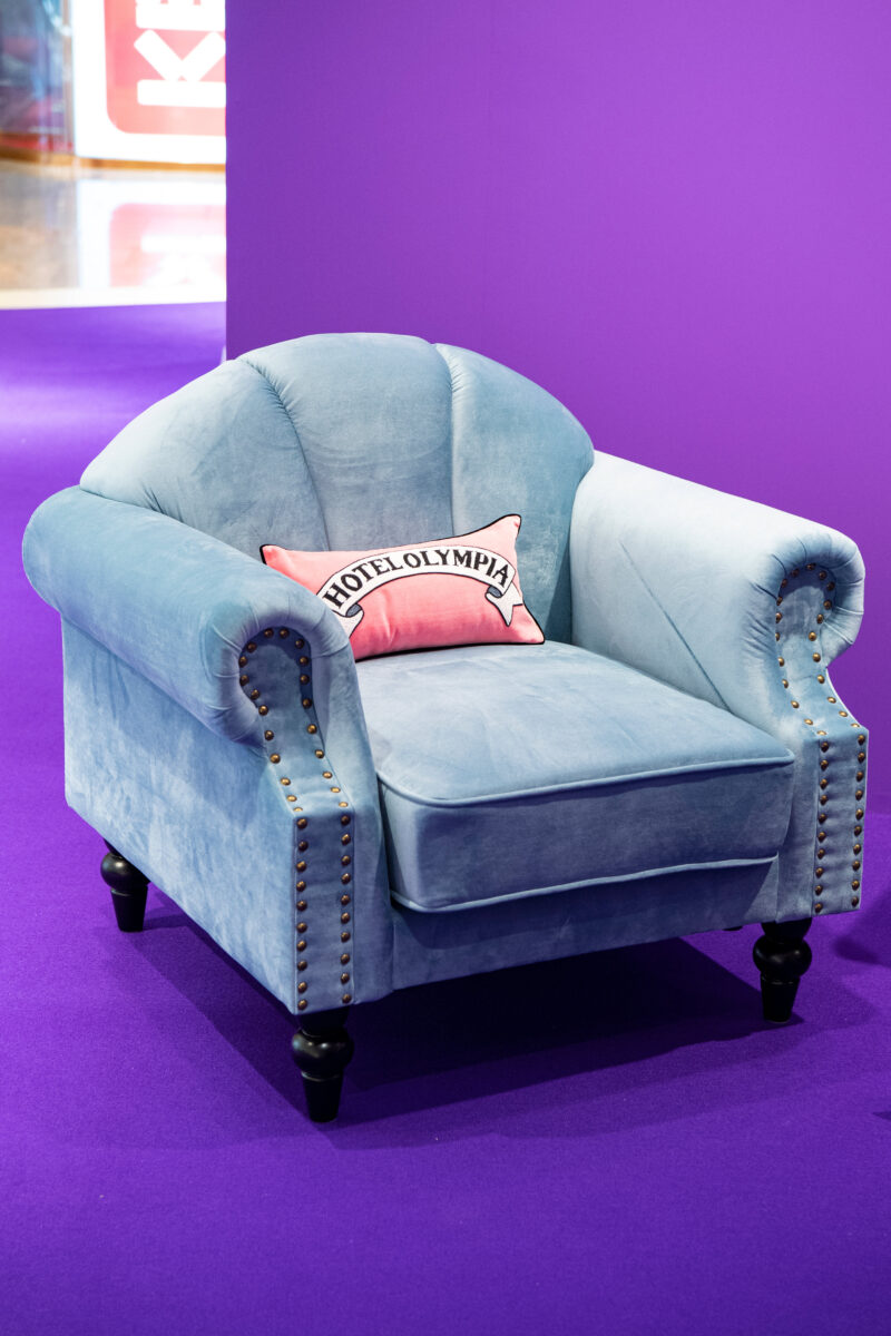 オランピア・ル・タン自身が手がけるブランド「Hotel Olympia」の