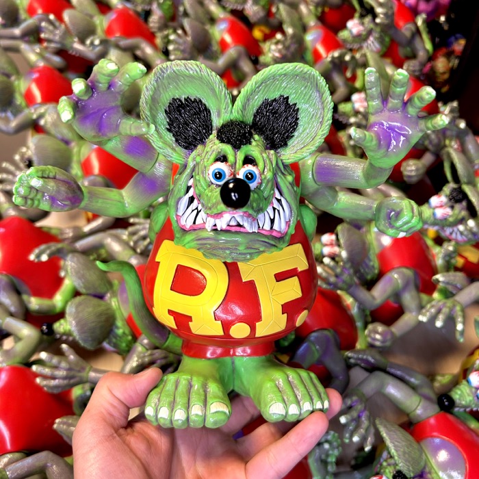 2025年最初のBlackBook Toyは「Asura Rat Fink “GRxPU Marbled
