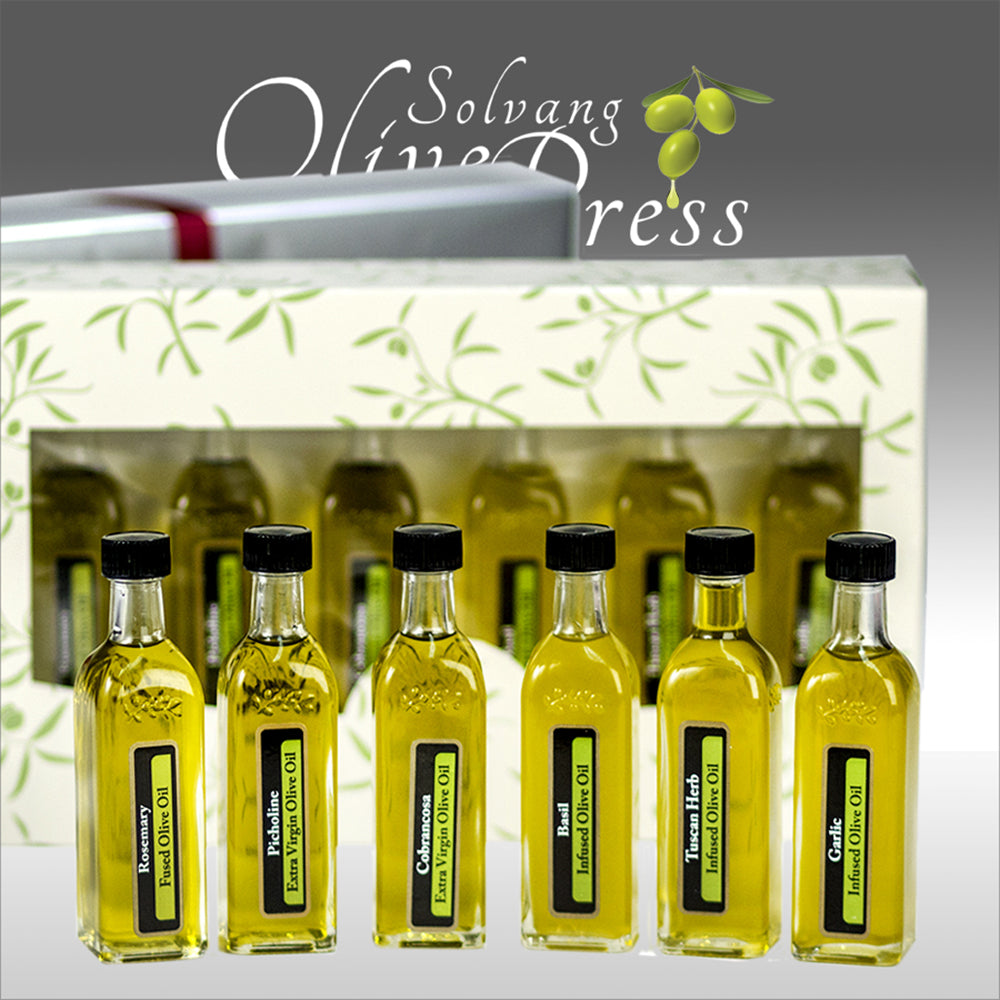 Flavored Olive Oils - Set of 6 X 60 ML – Solvang Olive Press