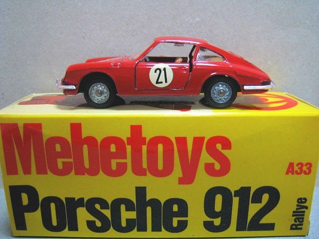 MEBETOYS A64 PORSCHE 912 ポルシェ912 1968年 Mebetoys Porsche 912 Ski, Model #A-64