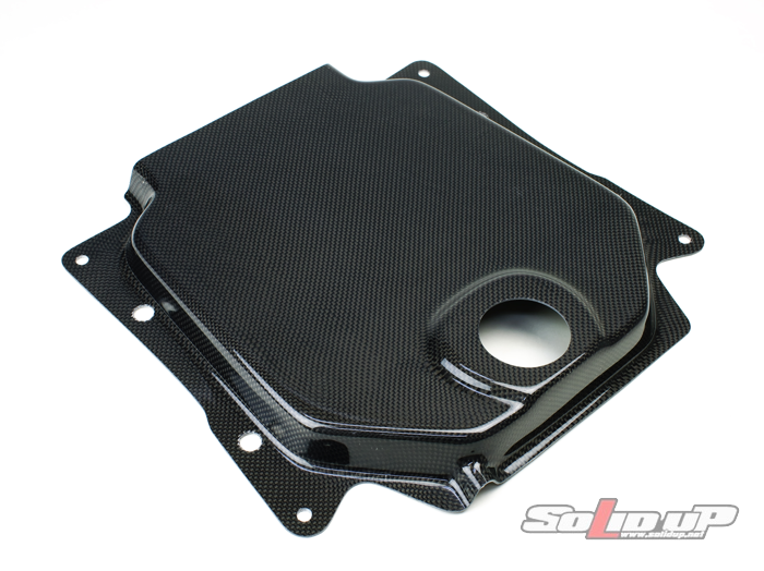 ズーマーFI車用 タンクカバー(カーボン平織り) / ソリッドアップ