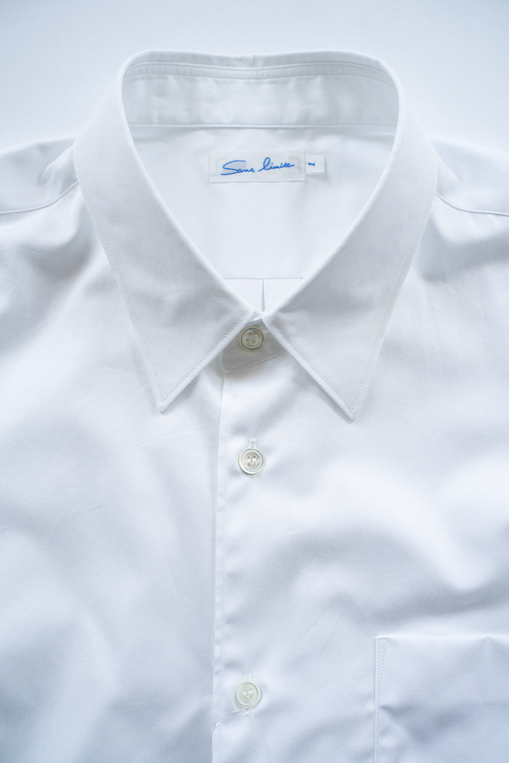 Sans limite/サンリミット】SH01B ブロードボックスレギュラーカラー