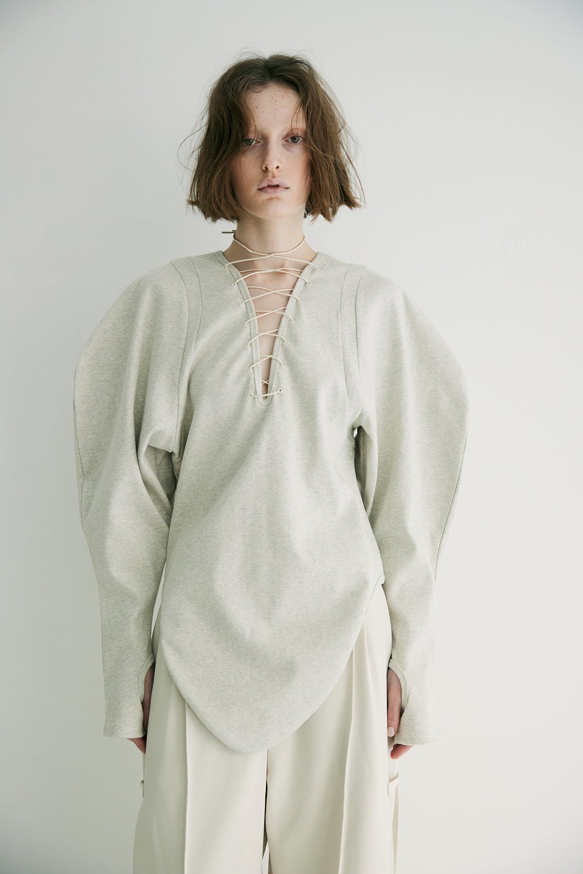 FOLD LACE UP TOPS – SOLOV