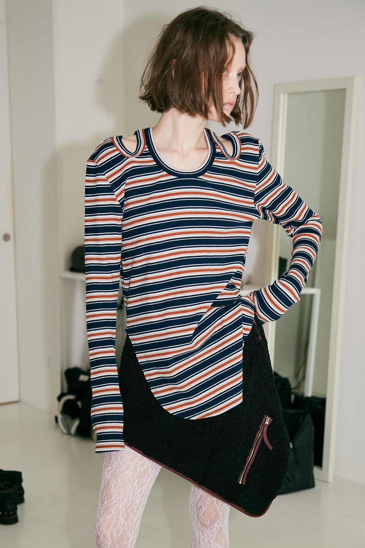 DUALITY RIB TOPS (BORDER) – SOLOV