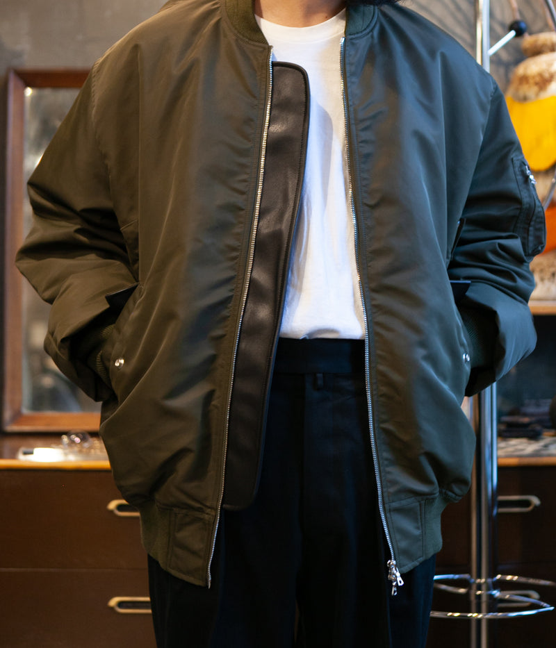 ssstein 24AW Oversized Flight Jacket ma1