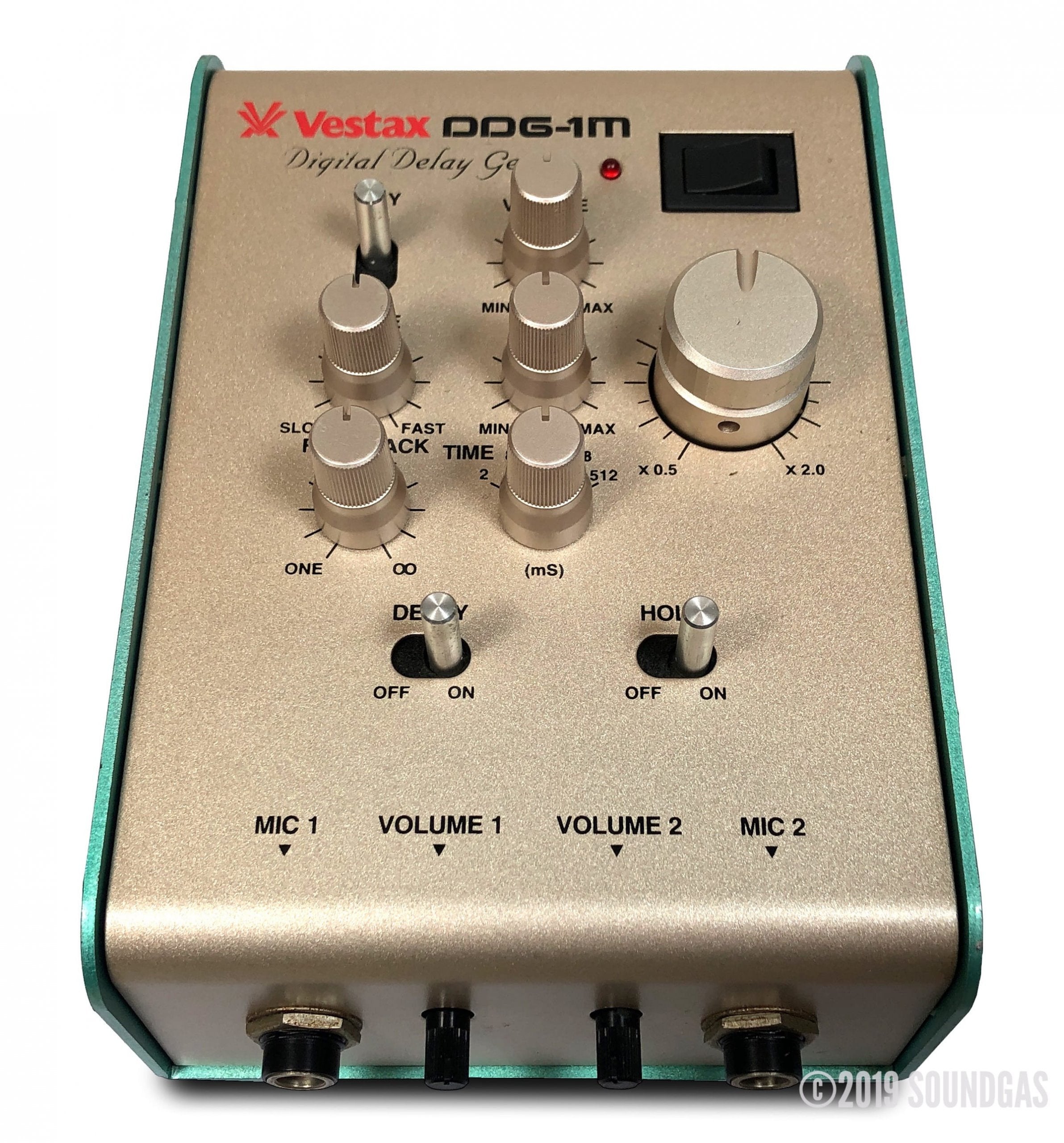 中古】vestax DDG-1 デジタルディレイ エフェクター 中古】vestax DDG